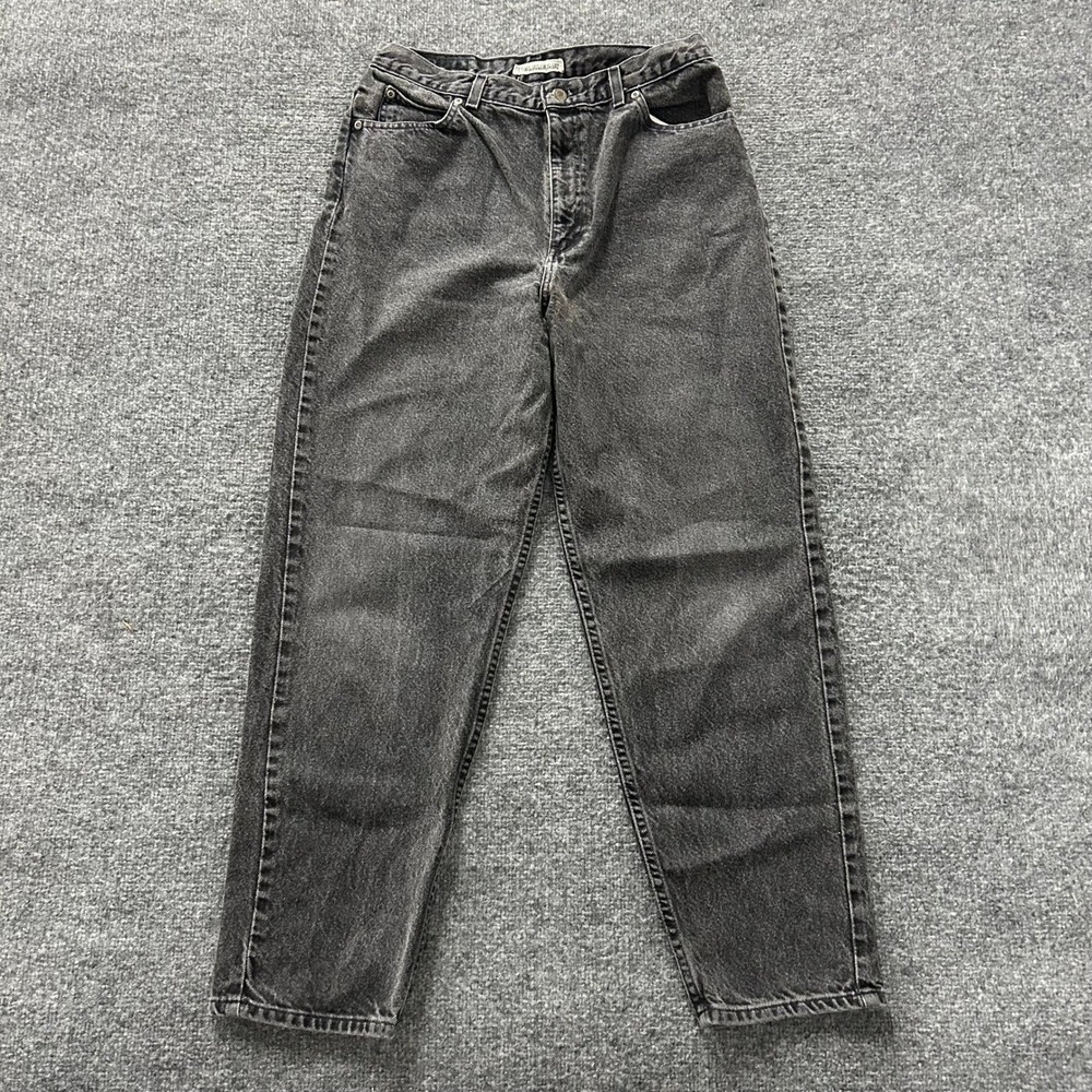 Canyon River Blues Jeans Womens Size 18 1/2 Black High Waisted Relaxed Denim 90s